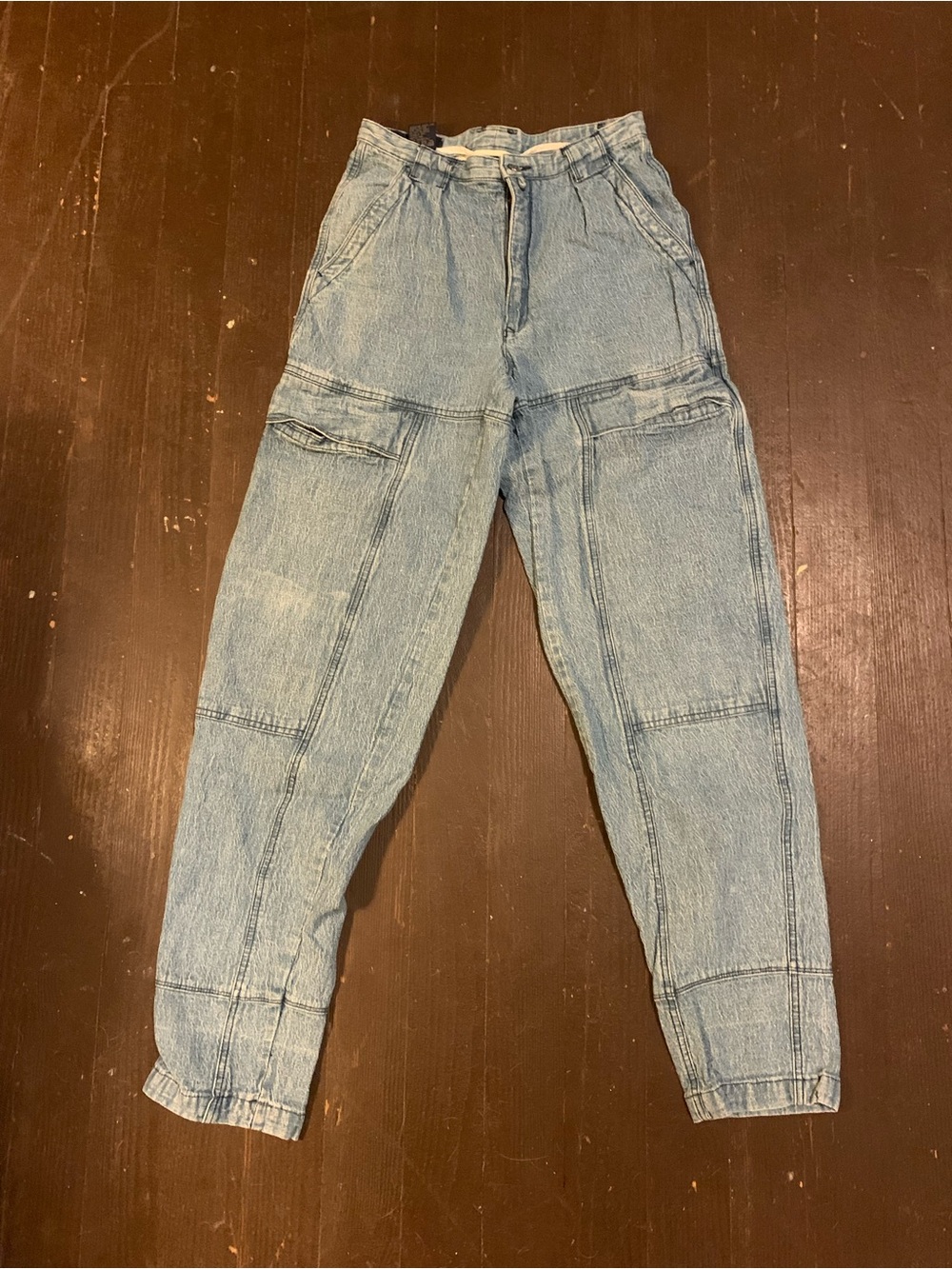 The coolest vintage acid wash jeans!